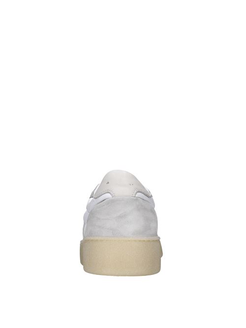 Sneakers in pelle e camoscio VOILE BLANCHE | MIND02GHIACCIO-BIANCO-GRIGIO
